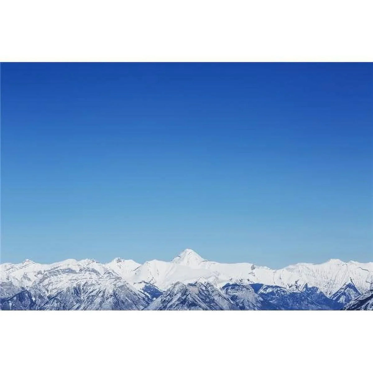 '- Large Poster 38 in. Winter Mountain From Print Rockies Sulphur 24 The View in Banff - Canada of - Alberta x Canadian