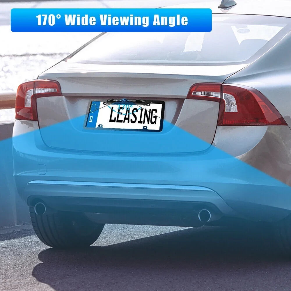 '- Assistance Night Parking Camera License Plate Vision Frame