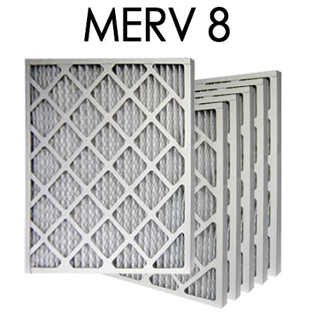 '- 24x30x1 dimension 6PK 8 Actual 23.375x29.375x.75 MERV Filter | Pleated Air