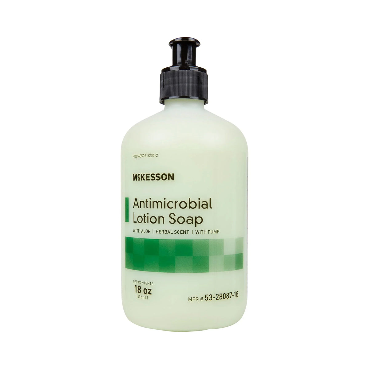 '- Scent, Herbal McKesson Lotion 12 Ct with Soap Aloe Hand 18 Antimicrobial oz,