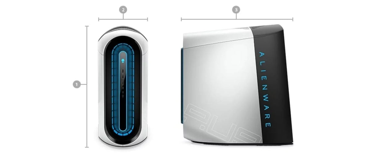 '- - 3060 Aurora Gen + 1TB 4.9 - SSD - (2021) 1TB 8 GHz 16GB Core 11th Restored Ti @ GDDR6 R12 i7 (Refurbished) HDD Cores CPU Gaming - Alienware Desktop 8GB RAM