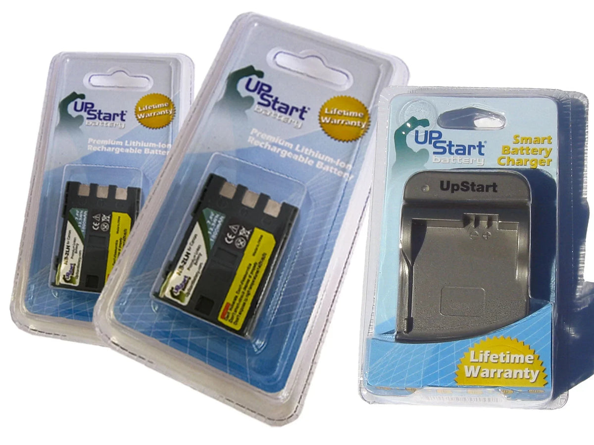 '+ NB-2LH Lithium-Ion) Rebel Battery XT Camera for Charger Battery 7.4V, (1800mAh, Pack 2x - Replacement and Digital Canon Canon - Charger Digital