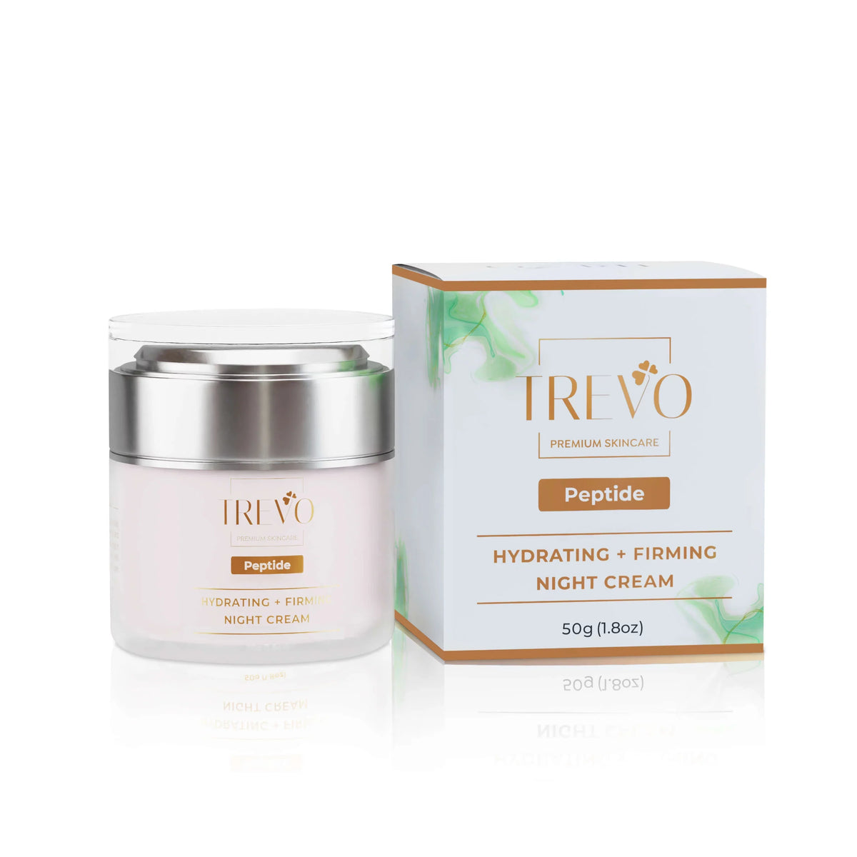 & Anti Skin & B3), + Trevo Peptide Firming 50g/1.8oz (Vitamin Fine Reduce Firming Lines, Moisturizer Advance Retinol Peptides, Hydrating Cream, Night Aging Niacinamide With Natural Anti Inflammation,
