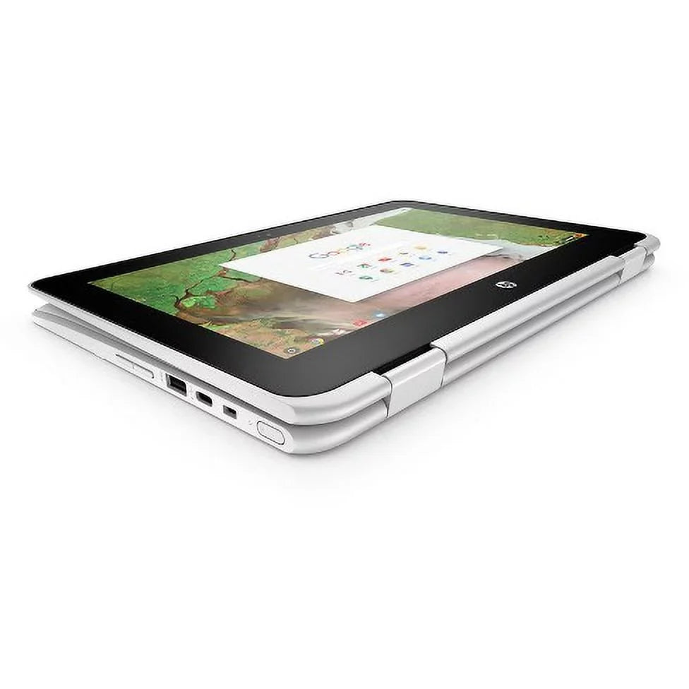 '+ LPDDR4, Touchscreen IPS (multi-touch 11.6" Dual-Core Wifi enabled), HD Laptop, convertible 32GB HP Bluetooth eMMC, Graphics 4GB LED, x360 Chromebook 500, HD N3350,