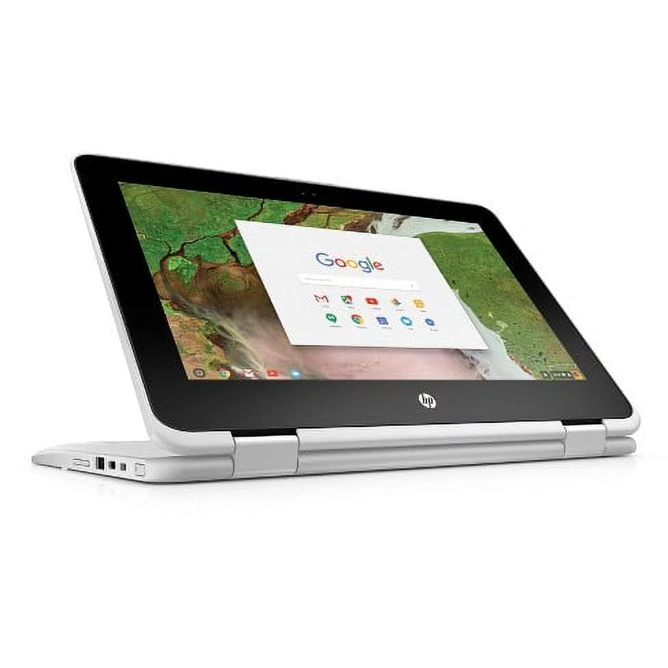 '+ LPDDR4, Touchscreen IPS (multi-touch 11.6" Dual-Core Wifi enabled), HD Laptop, convertible 32GB HP Bluetooth eMMC, Graphics 4GB LED, x360 Chromebook 500, HD N3350,