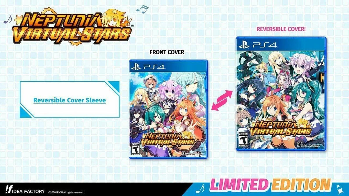 '- Virtual Stars: Limited Collector] Edition Playstation Neptunia [PS4 4 NEW