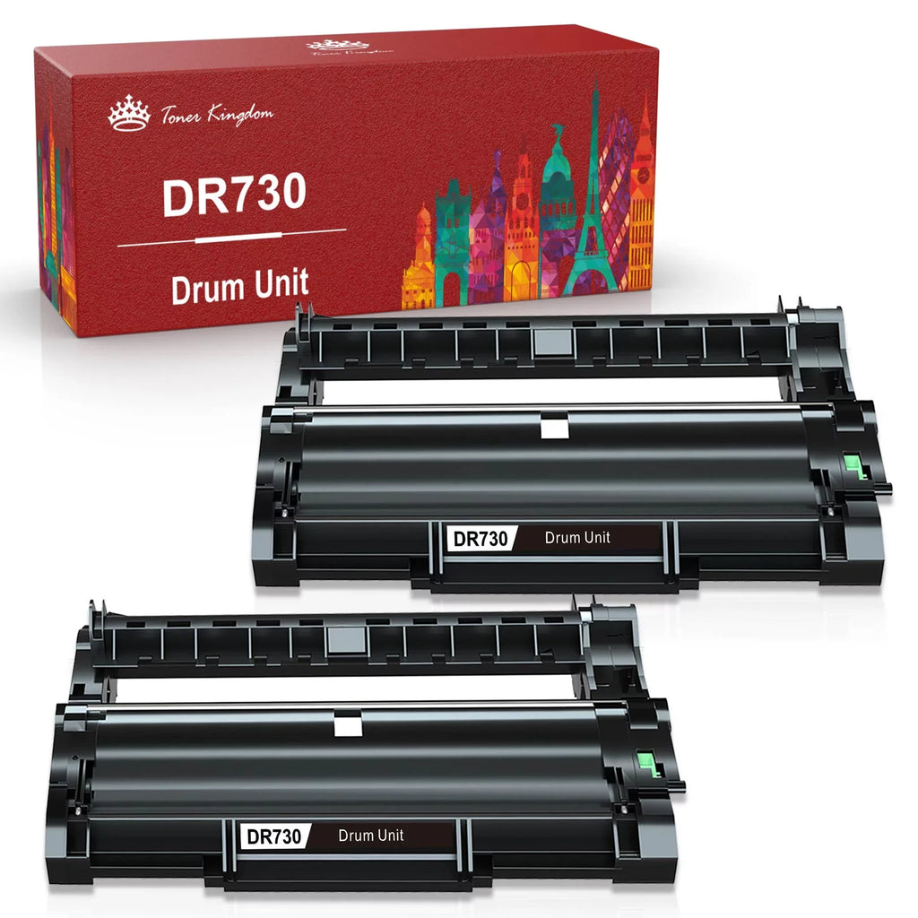 Drum DR730 for brother Unit Compatible pack) Printer Toner(2