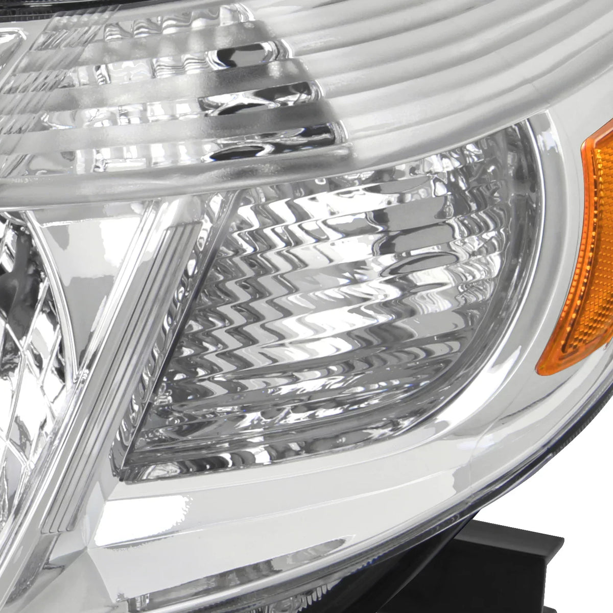'- Fits Left+Right Pair Headlights 2008 AKKON highlander 2010 [Halogen 2009 Chrome Type] Replacement