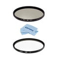 '- Cloth Polarizer Microfiber With Filter UV HD3 Kit Circular and 67mm