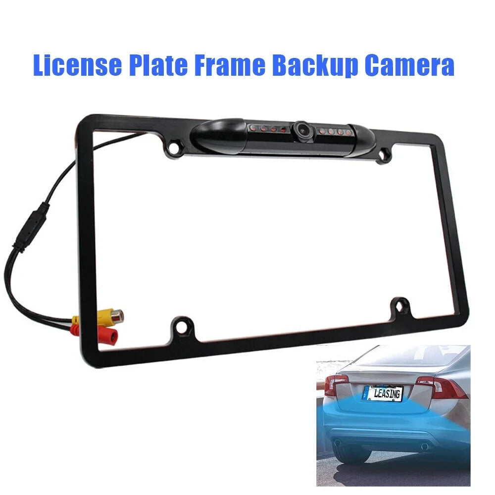'- Assistance Night Parking Camera License Plate Vision Frame