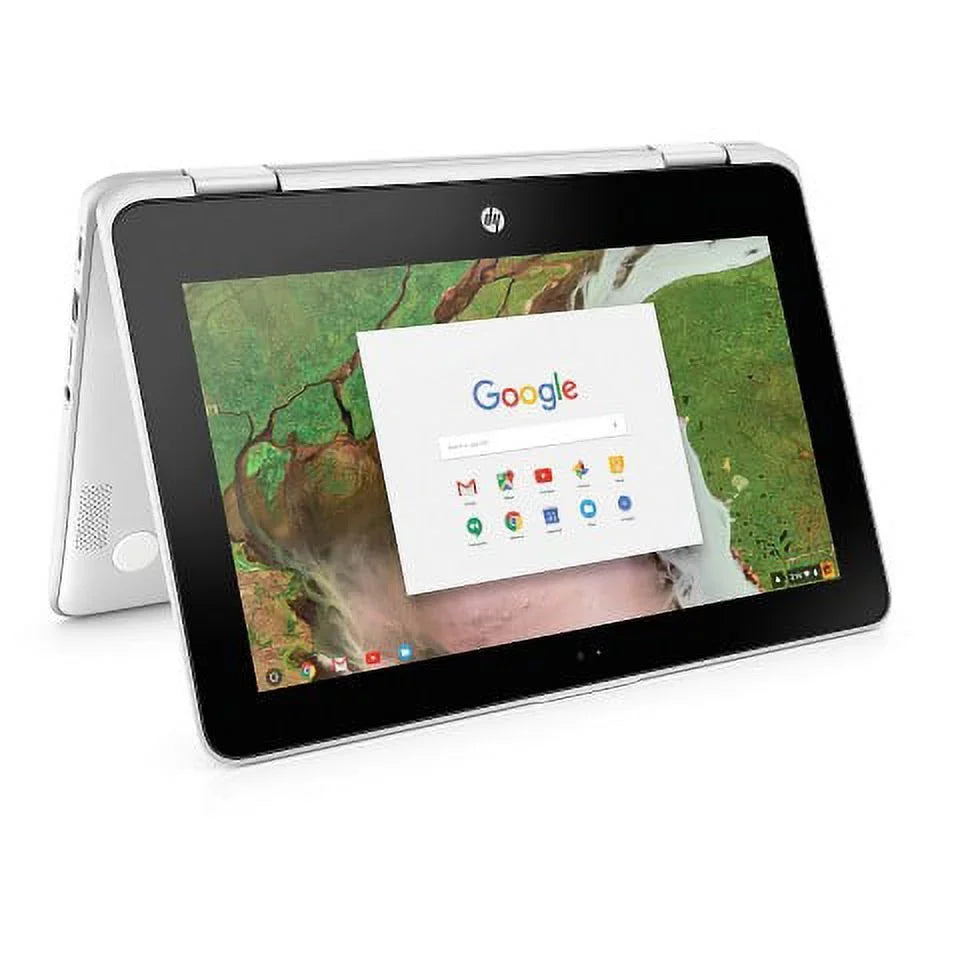 '+ LPDDR4, Touchscreen IPS (multi-touch 11.6" Dual-Core Wifi enabled), HD Laptop, convertible 32GB HP Bluetooth eMMC, Graphics 4GB LED, x360 Chromebook 500, HD N3350,