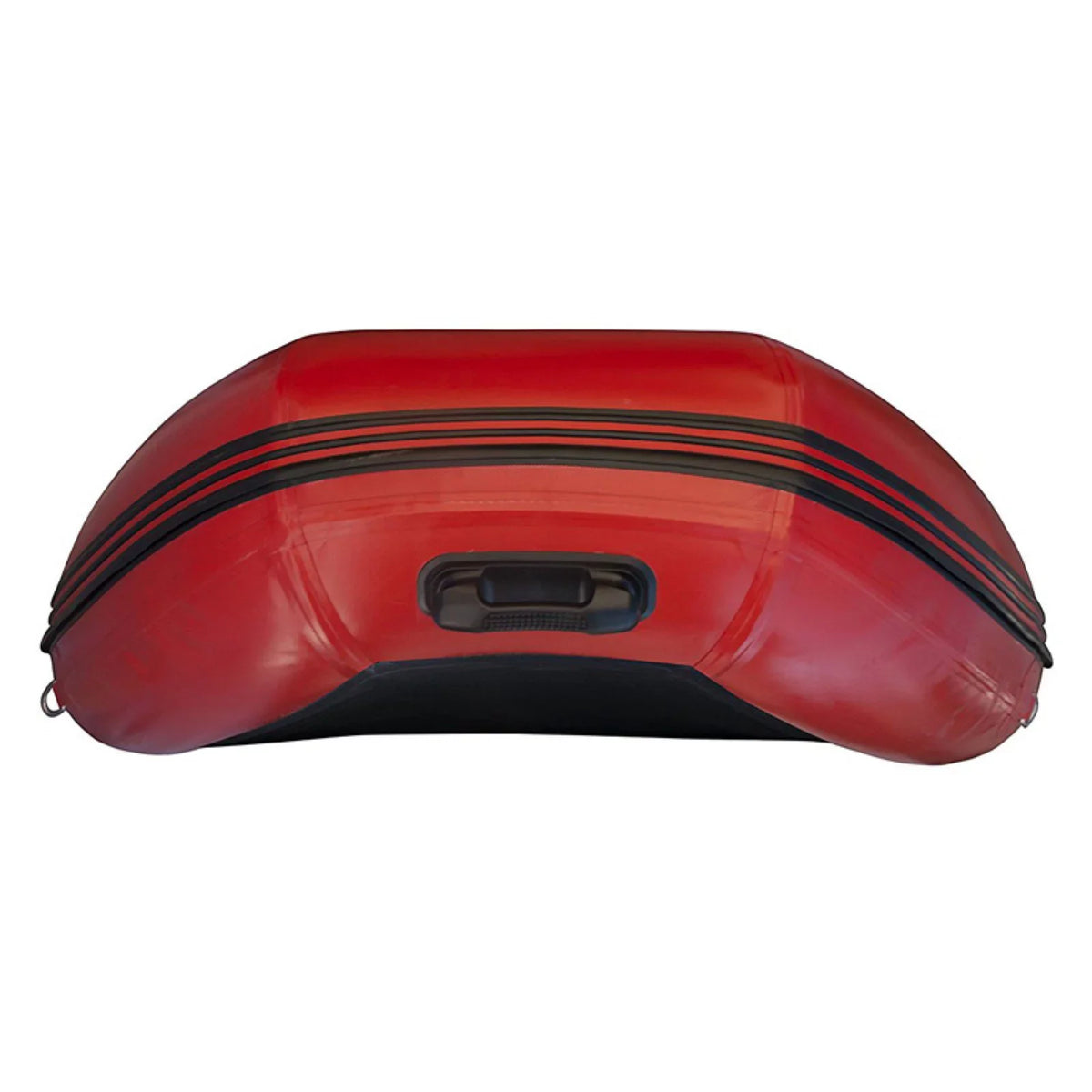 '- Inflatable 8.4 Feet - Red - Black 3-Person and Slide Boat - Pre-Installed Floor