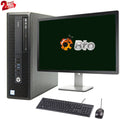 & Pro HP Computer Win10 CPU PC DVD, Mouse, (Refurbished) WiFi, 20" New Desktop HDD, Ram, LCD, 3.3GHz 8GB Keyboard 600 Restored Pentium G2 G4400 2TB