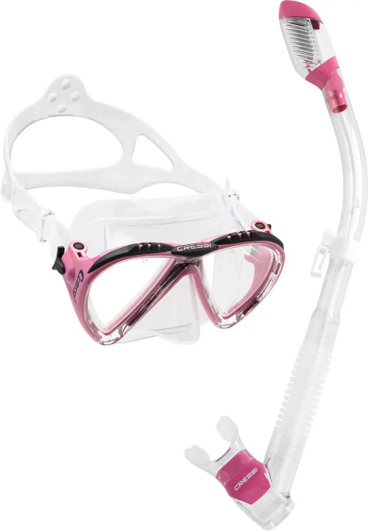 Set Mask Snorkel with Cressi Lince Dry