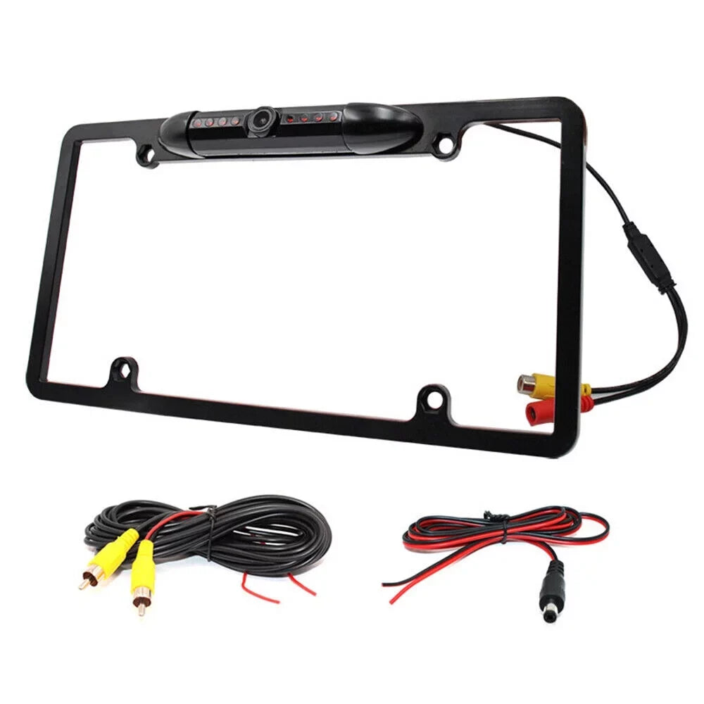 '- Assistance Night Parking Camera License Plate Vision Frame