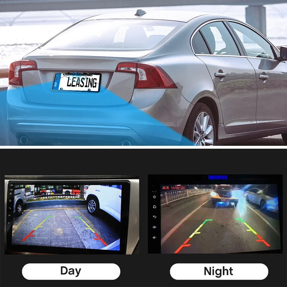 '- Assistance Night Parking Camera License Plate Vision Frame